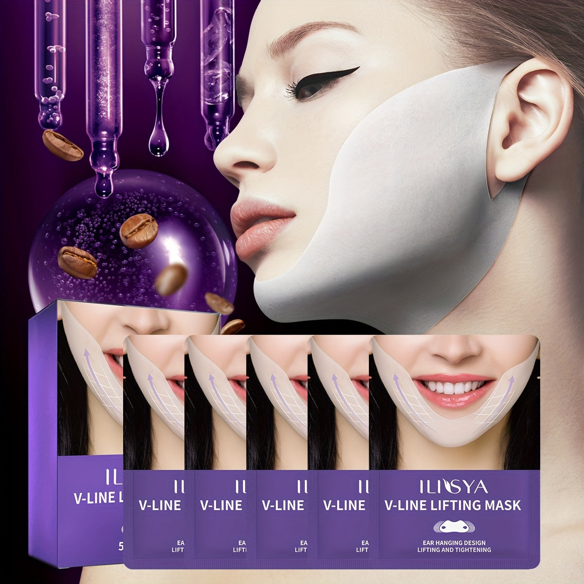 Gesichtsstraffende Maske