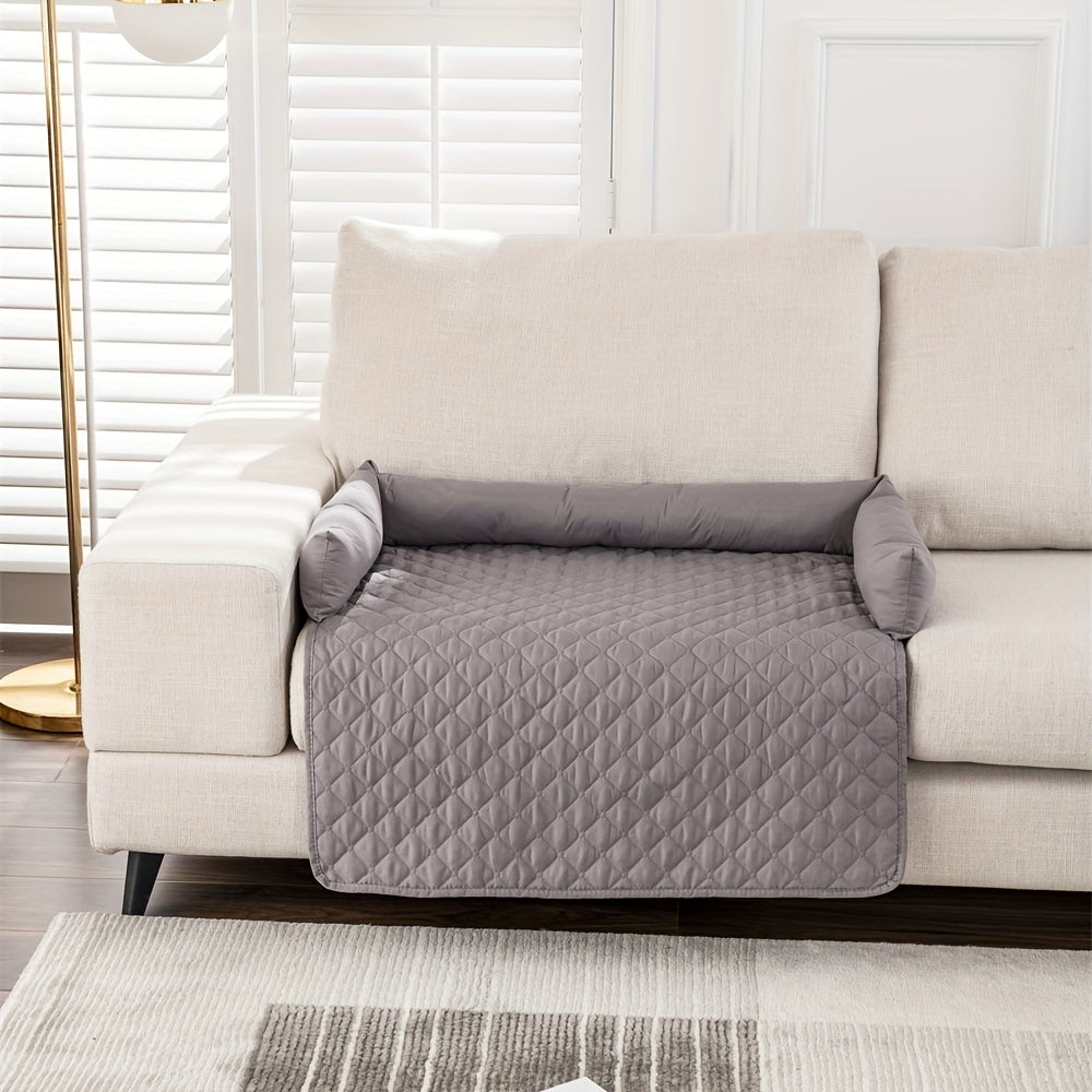 Wasserdichtes Haustier-Autositzkissen – Grau