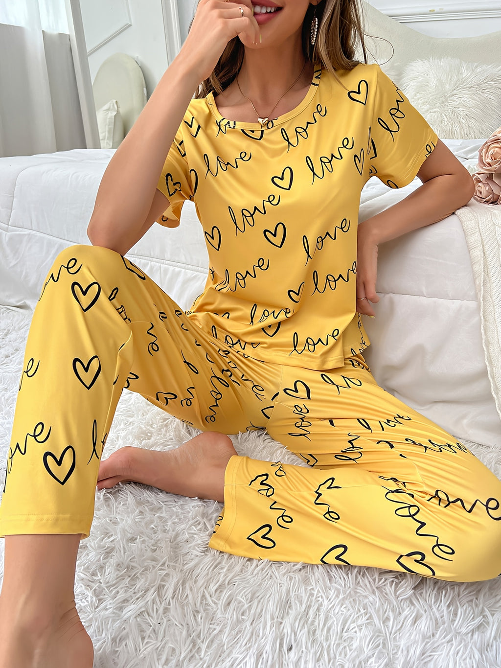 Frauen Pyjama Set