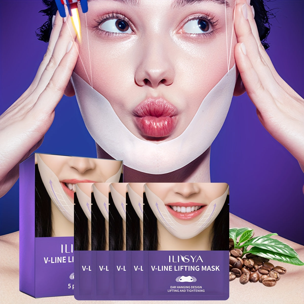 Gesichtsstraffende Maske