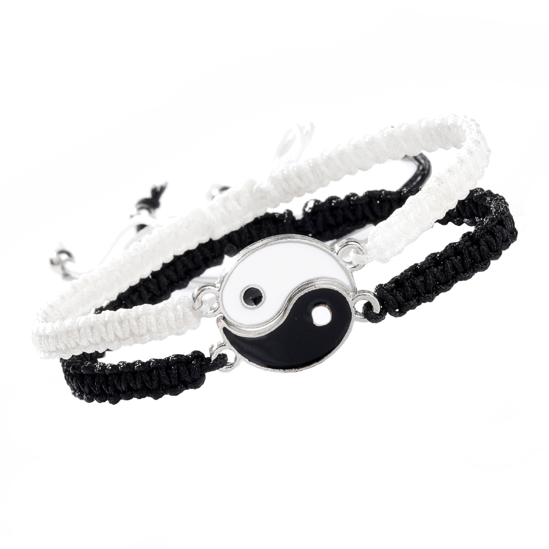 Partnerarmbänder Yin & Yang – 2 Stück