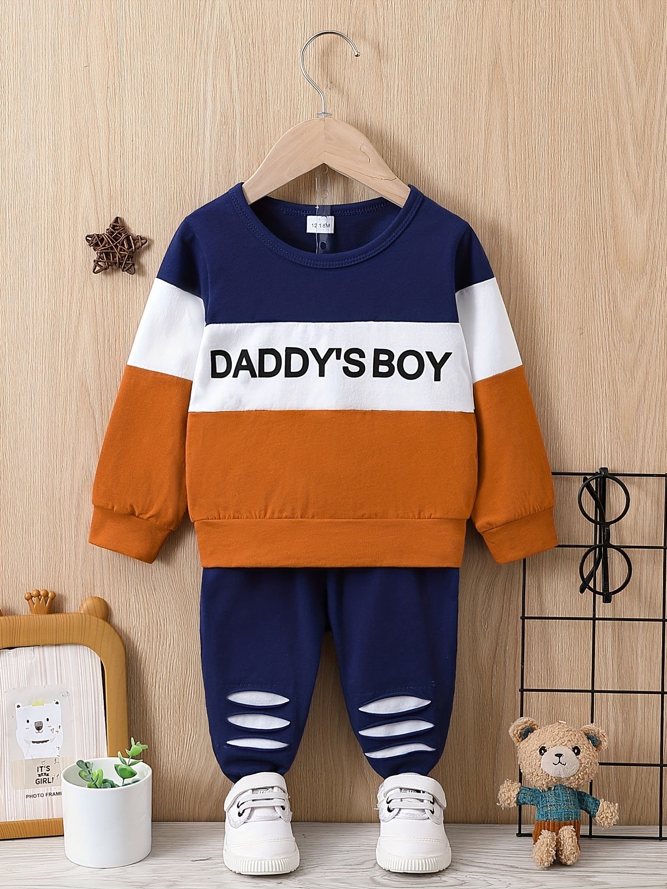Jungen Outfit Set – Sweatshirt & Hose