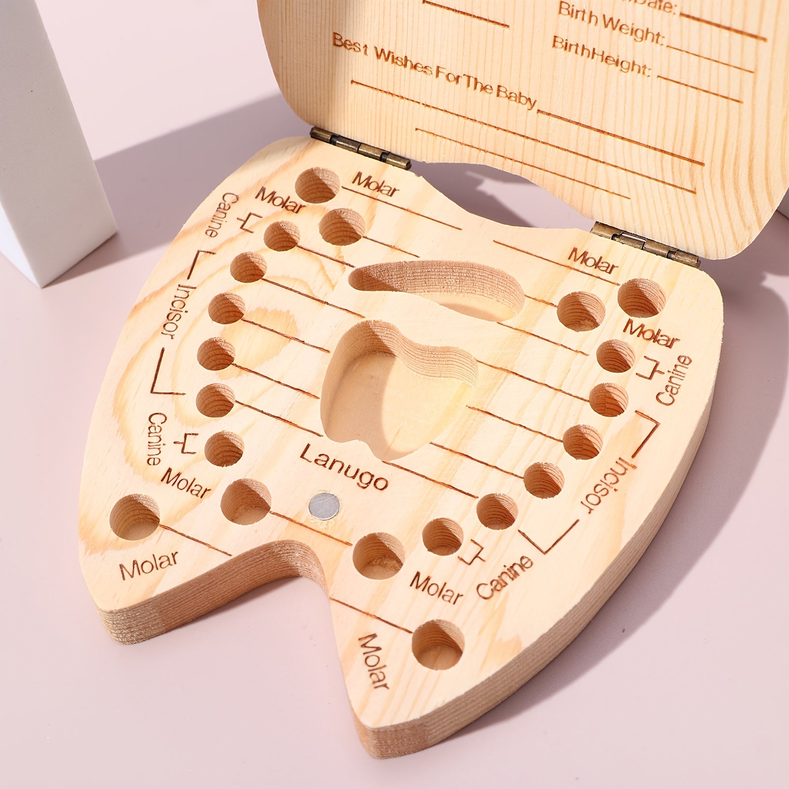 Baby & Kinder Aufbewahrungsbox aus Holz