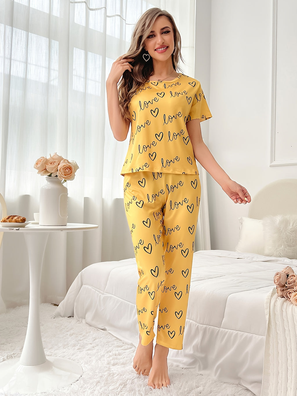 Frauen Pyjama Set