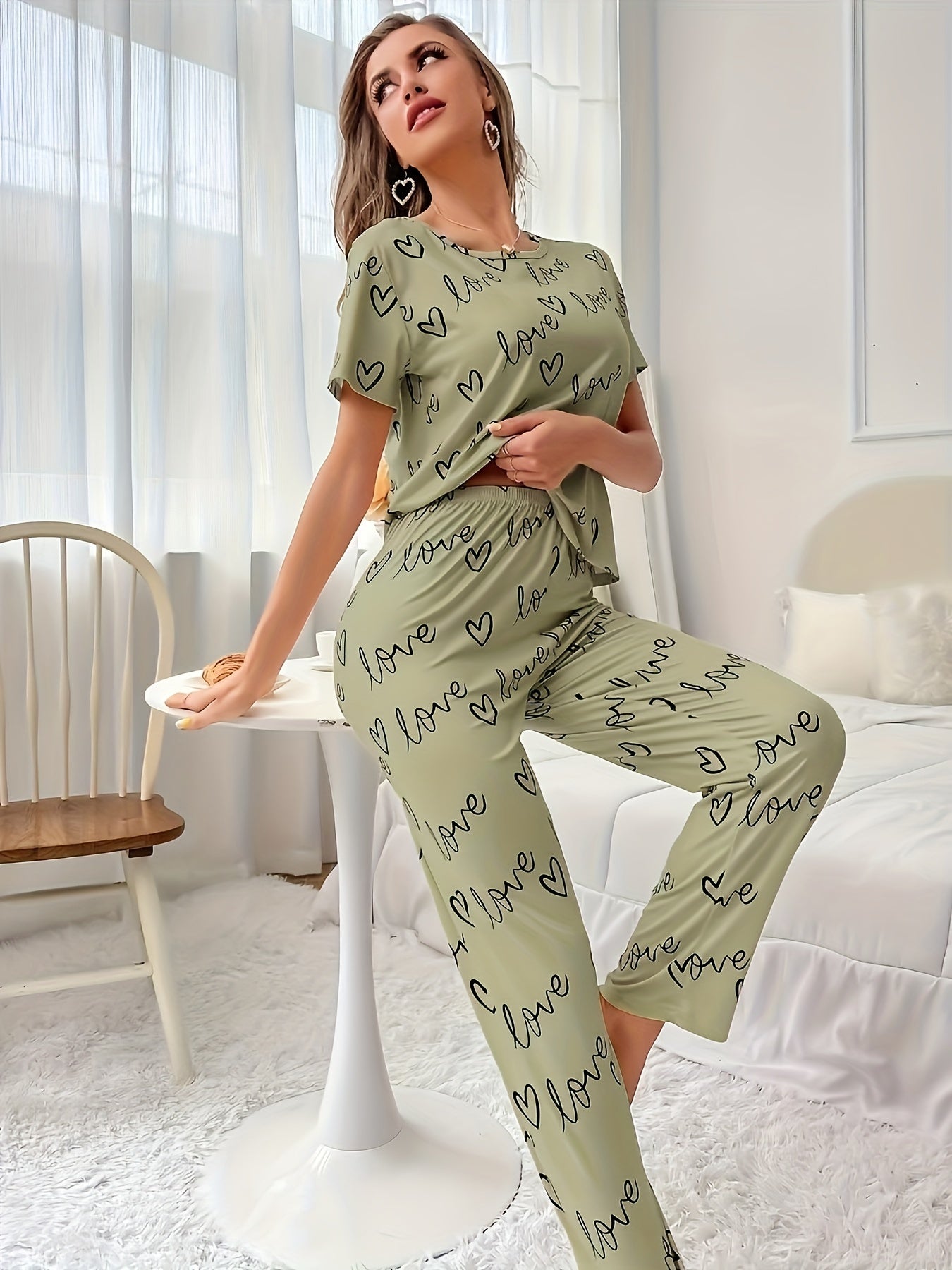 Frauen Pyjama Set
