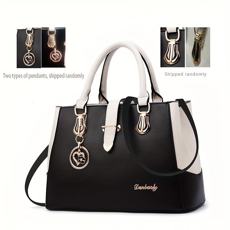 Elegante Handtasche mit Doppelgriff