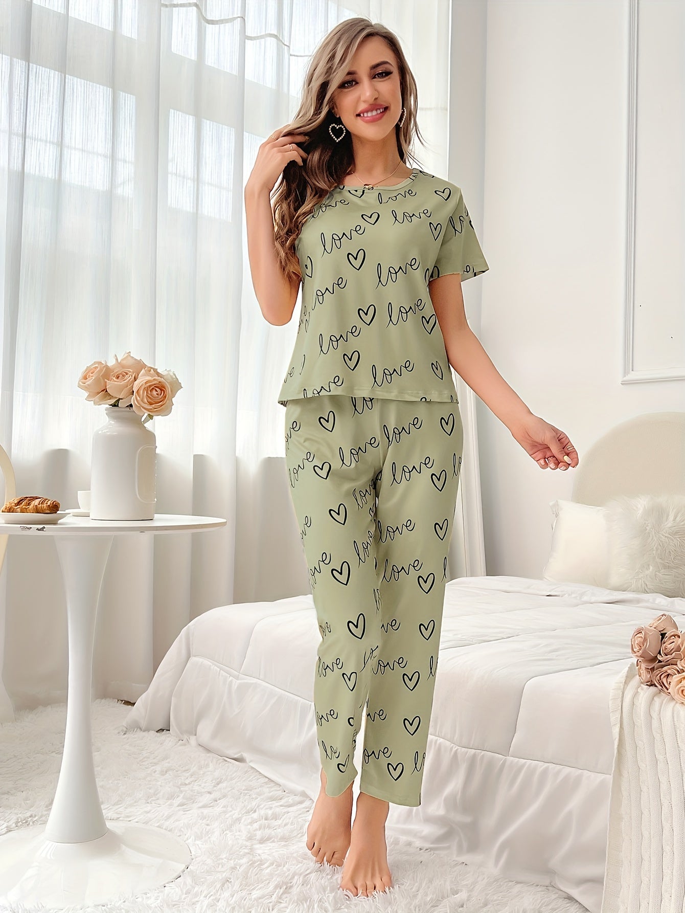 Frauen Pyjama Set