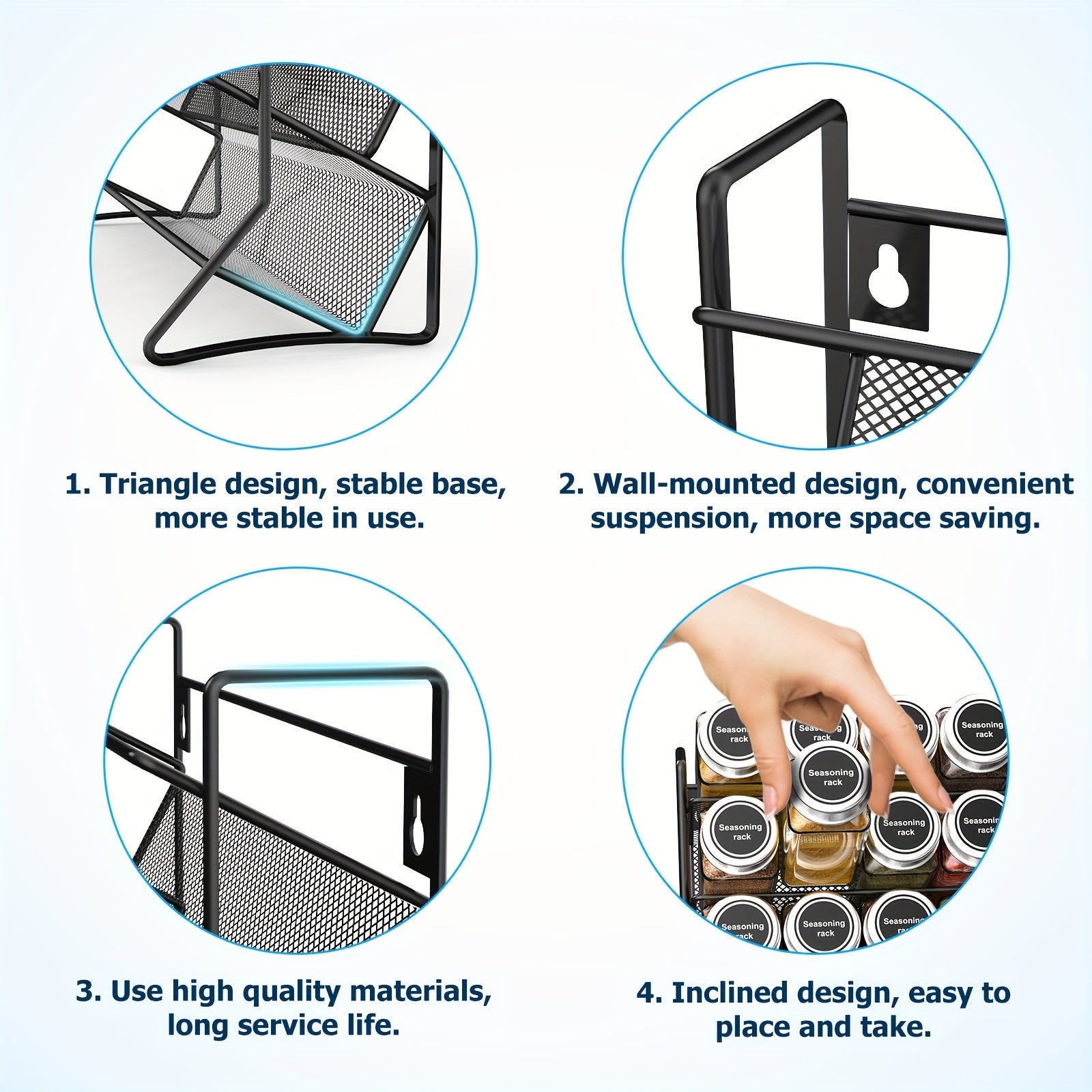 Multifunktionales Gewürzregal