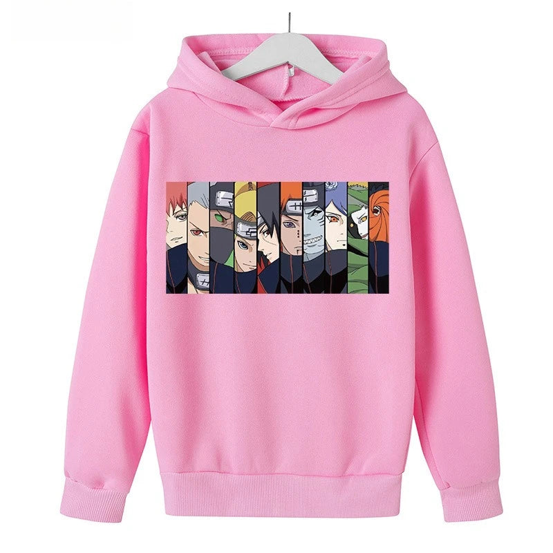 Naruto Fashion Street Pullover Hoodies