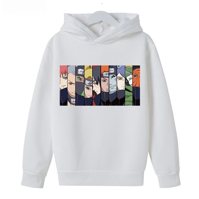 Naruto Fashion Street Pullover Hoodies