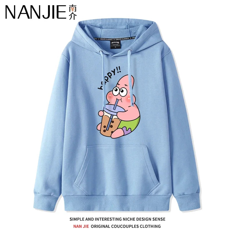 Frauen Anime Hoodie Cartoon Print