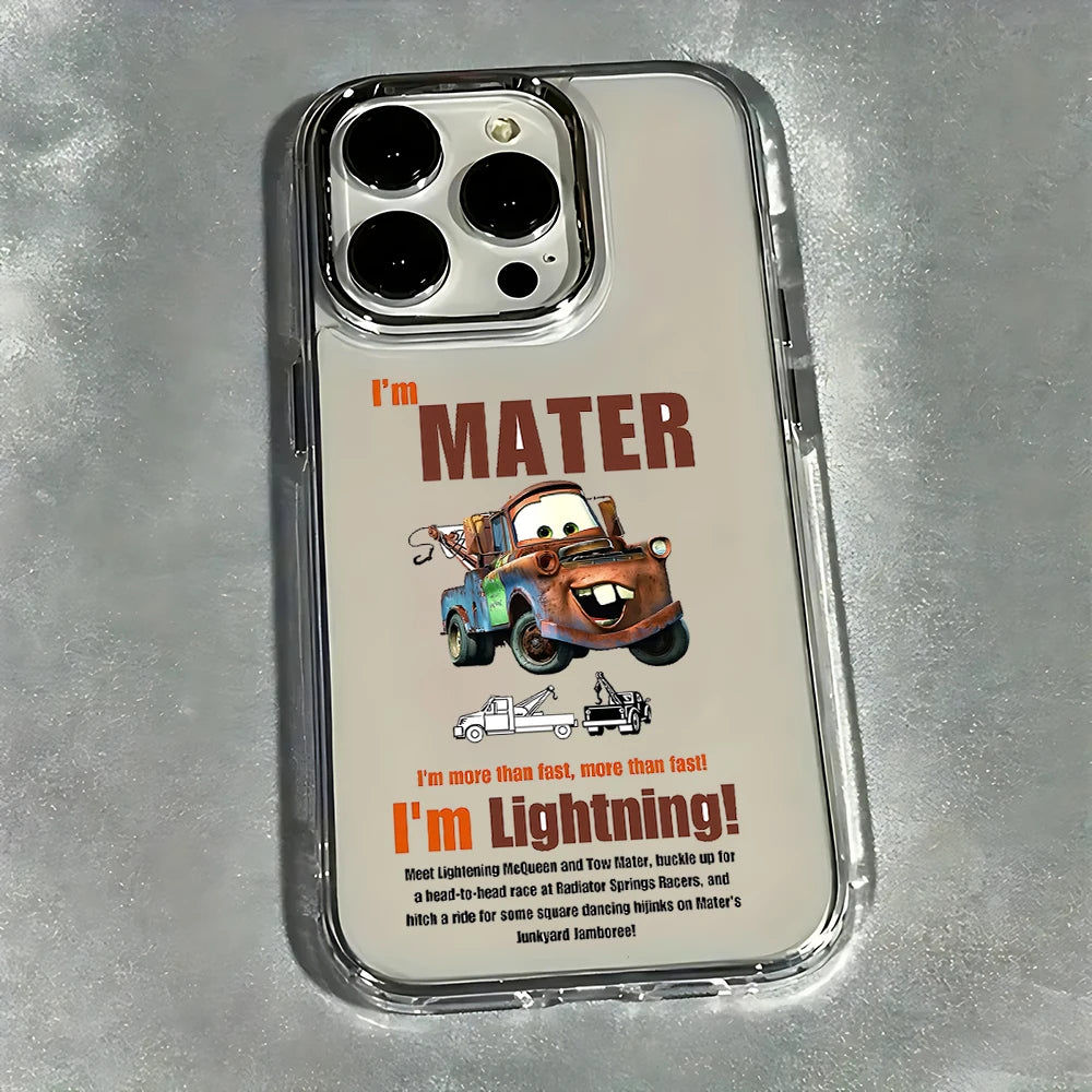 Cars Lightning McQueen – Clear Case für alle iPhone Modelle