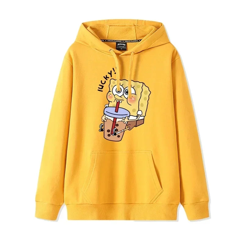 Frauen Anime Hoodie Cartoon Print