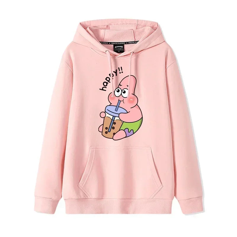 Frauen Anime Hoodie Cartoon Print