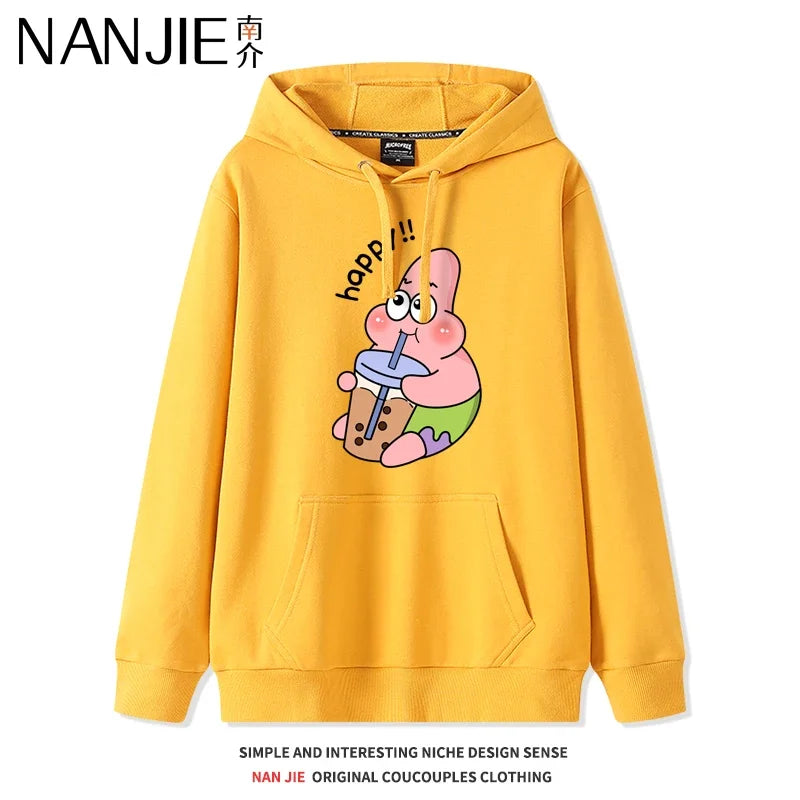 Frauen Anime Hoodie Cartoon Print