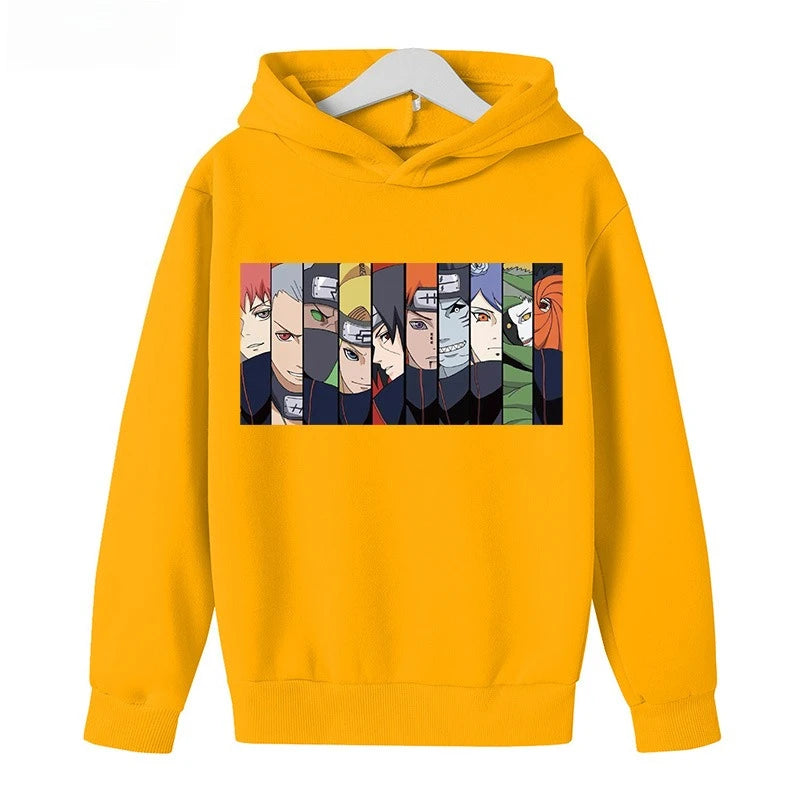 Naruto Fashion Street Pullover Hoodies