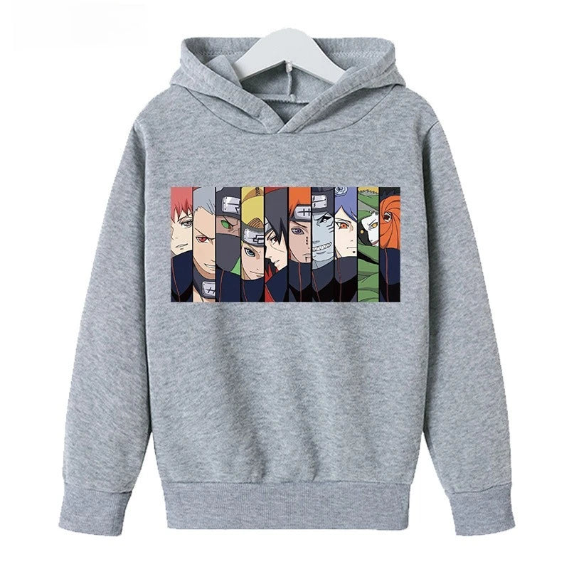 Naruto Fashion Street Pullover Hoodies