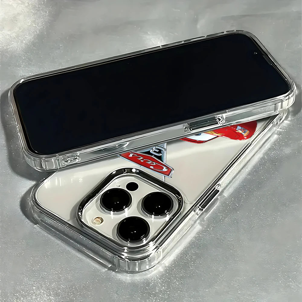 Cars Lightning McQueen – Clear Case für alle iPhone Modelle