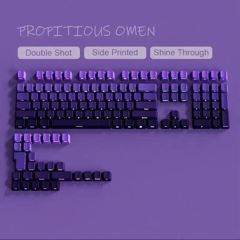 KeyCaps 2025 Farbverlauf Mechanische Gaming Keyboards