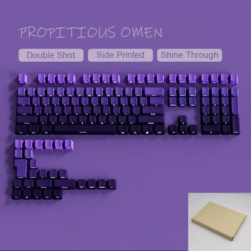 KeyCaps 2025 Farbverlauf Mechanische Gaming Keyboards