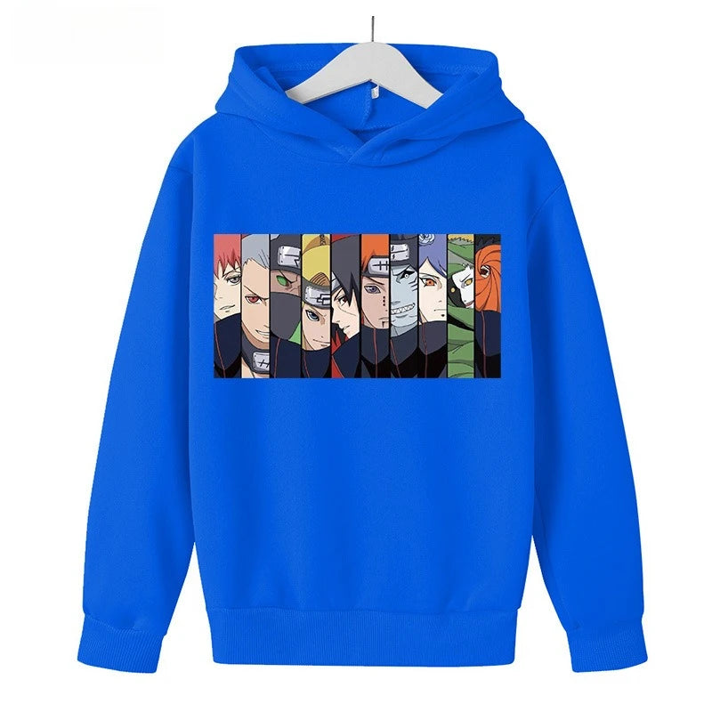 Naruto Fashion Street Pullover Hoodies