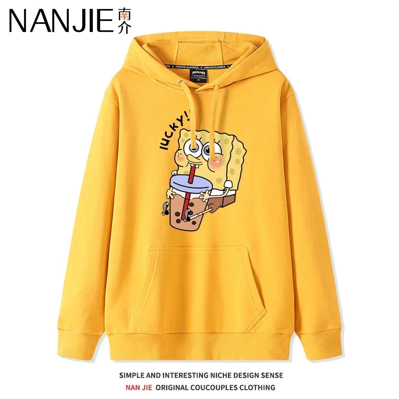 Frauen Anime Hoodie Cartoon Print