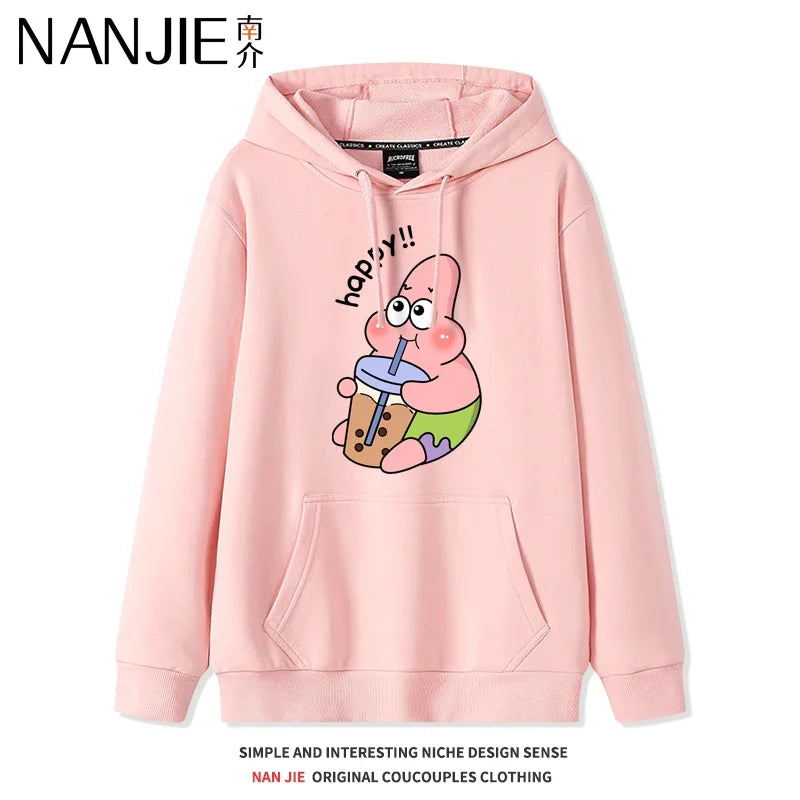 Frauen Anime Hoodie Cartoon Print