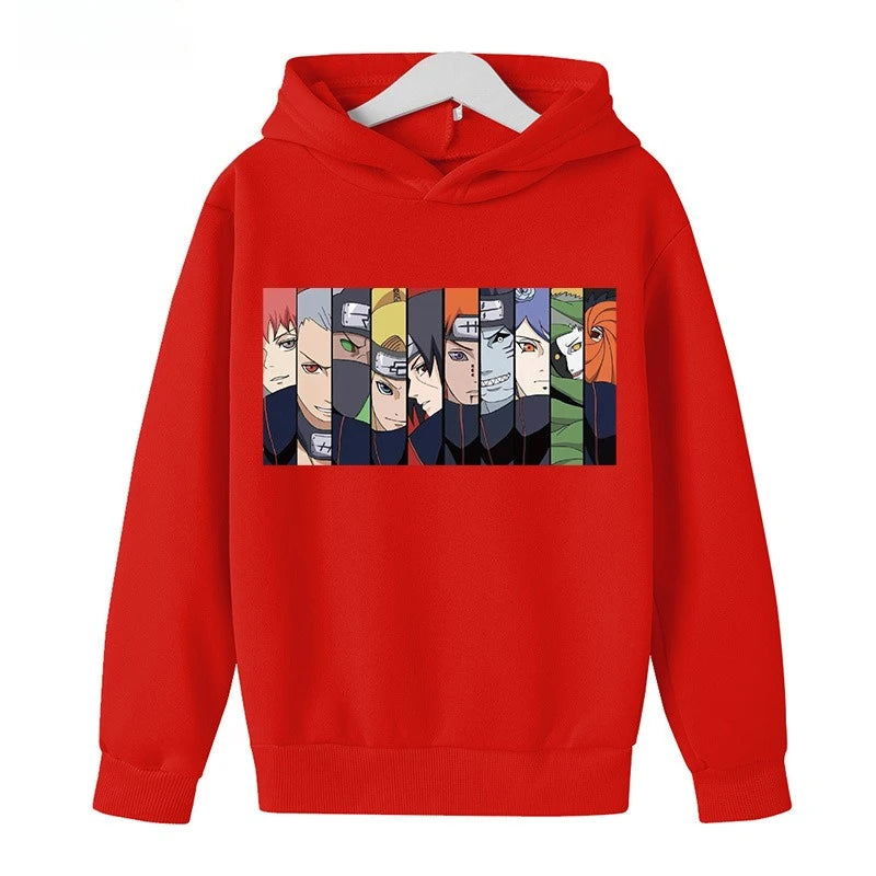 Naruto Fashion Street Pullover Hoodies