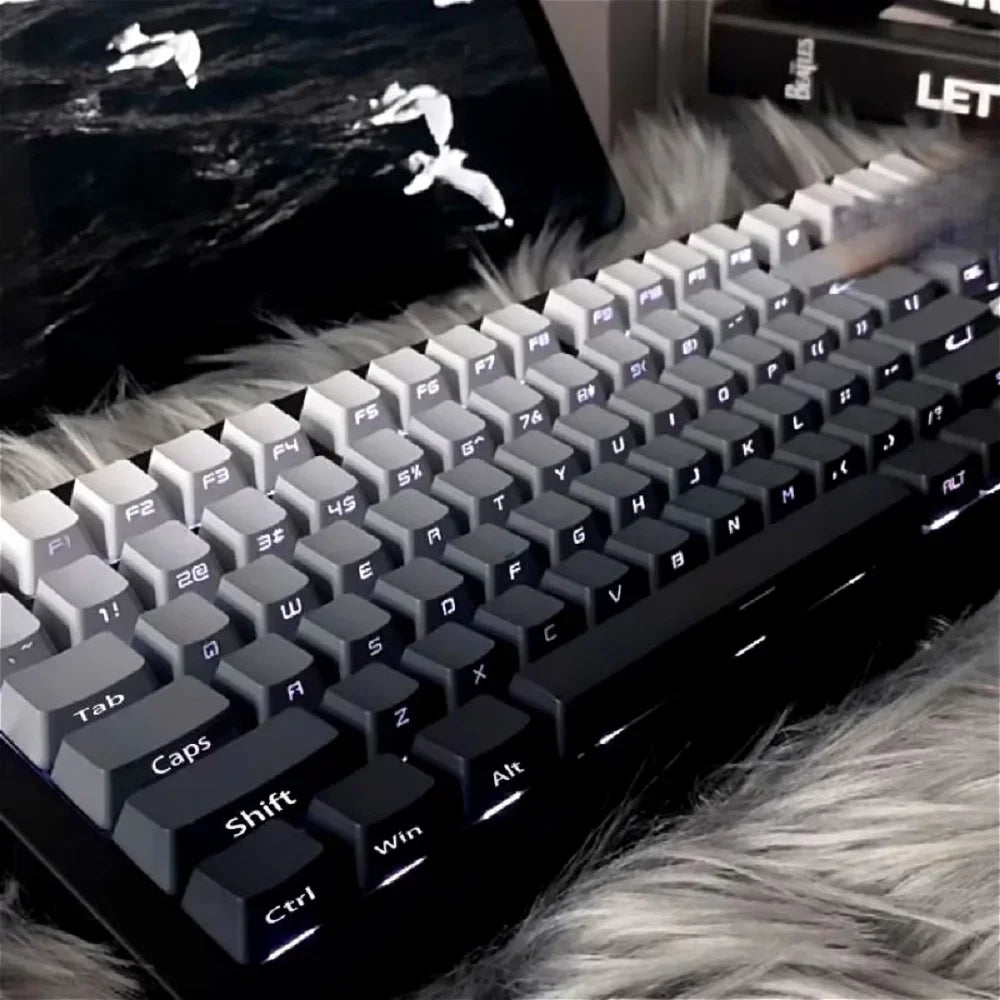 KeyCaps 2025 Farbverlauf Mechanische Gaming Keyboards