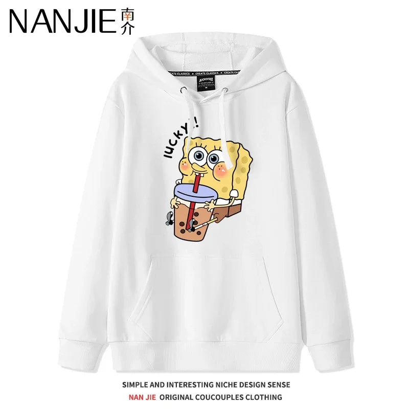Frauen Anime Hoodie Cartoon Print
