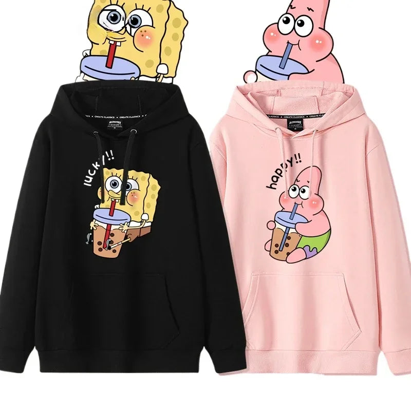 Frauen Anime Hoodie Cartoon Print