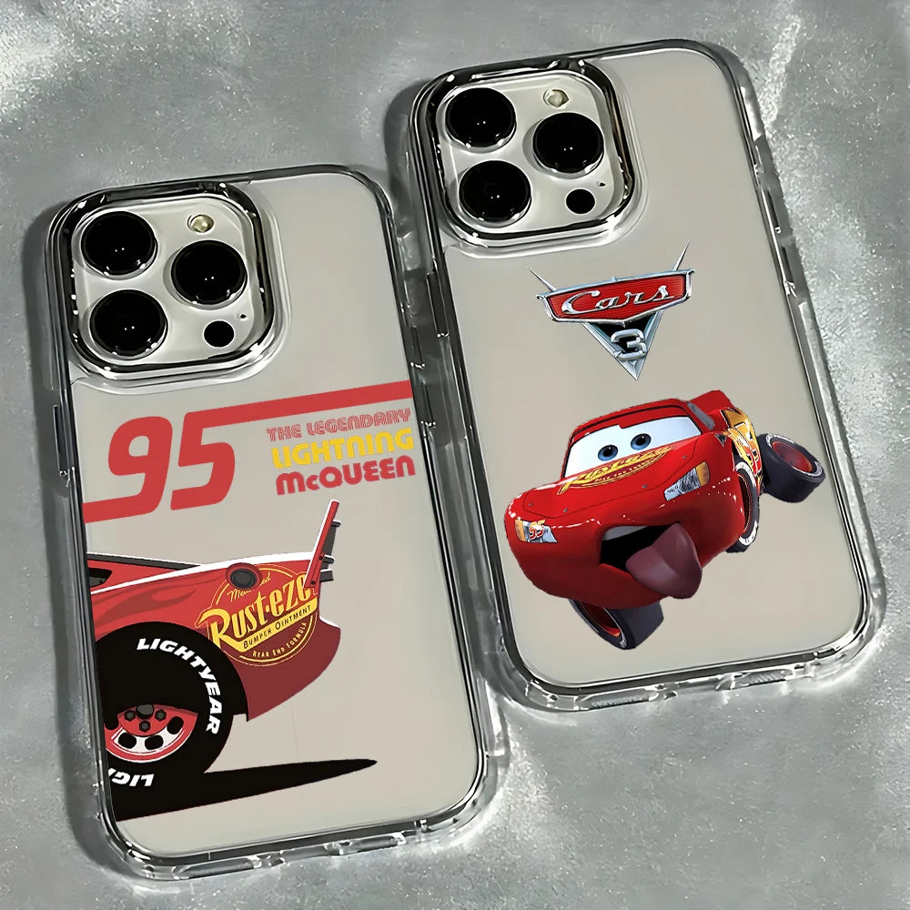Cars Lightning McQueen – Clear Case für alle iPhone Modelle
