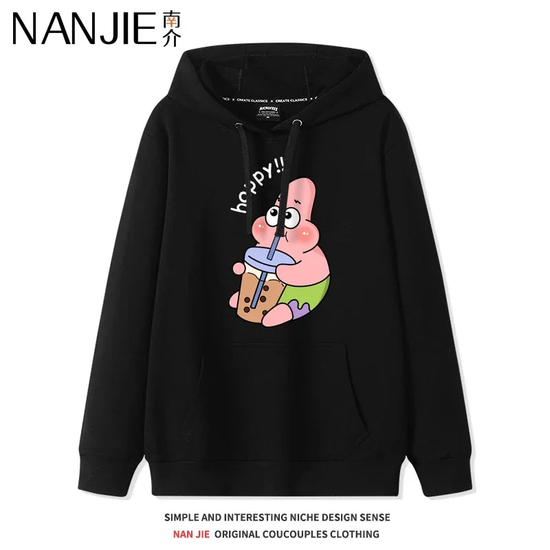 Frauen Anime Hoodie Cartoon Print