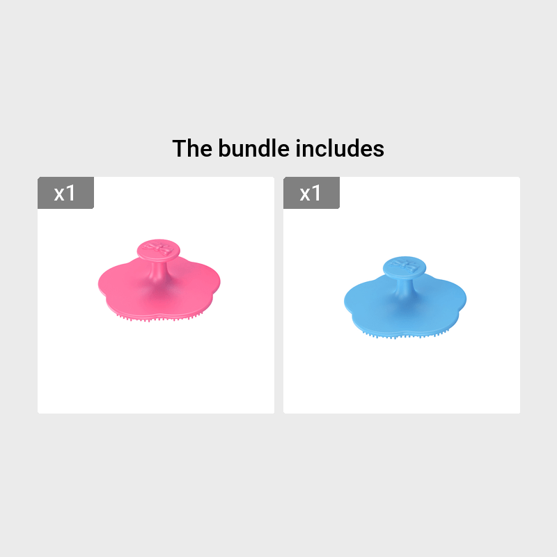 Baby-Haarbürste mit Massagefunktion