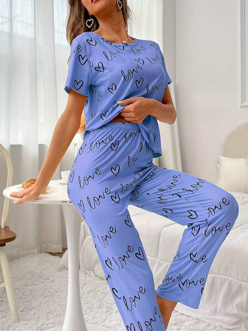 Frauen Pyjama Set