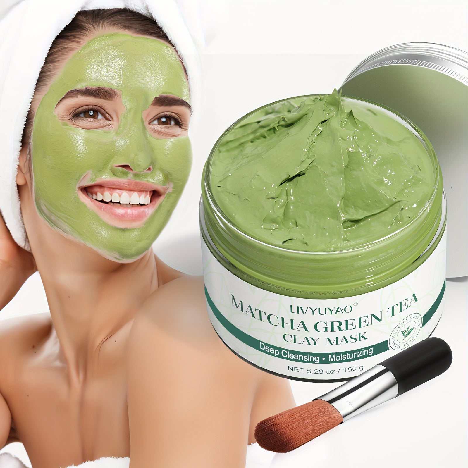 Reinigende Gesichtsmaske mit Vulkanerde