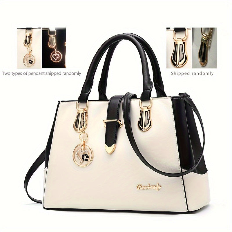 Elegante Handtasche mit Doppelgriff