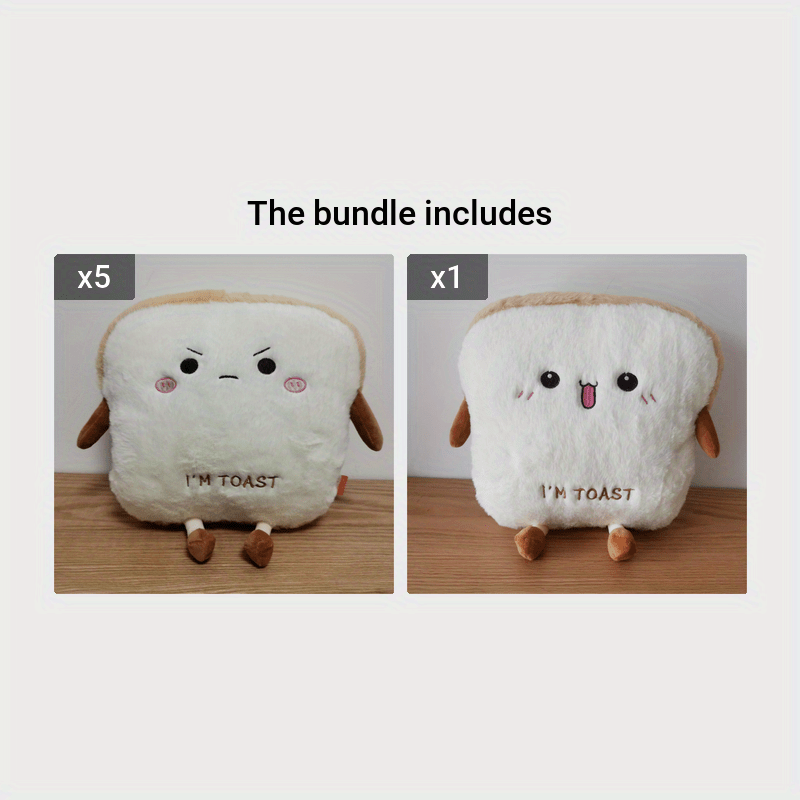 Toast Kuschelkissen