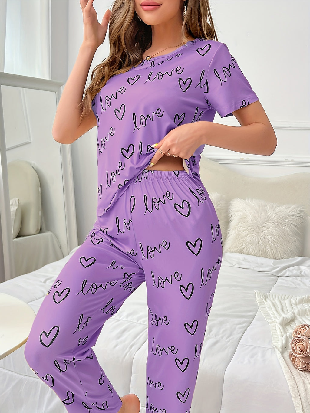 Frauen Pyjama Set