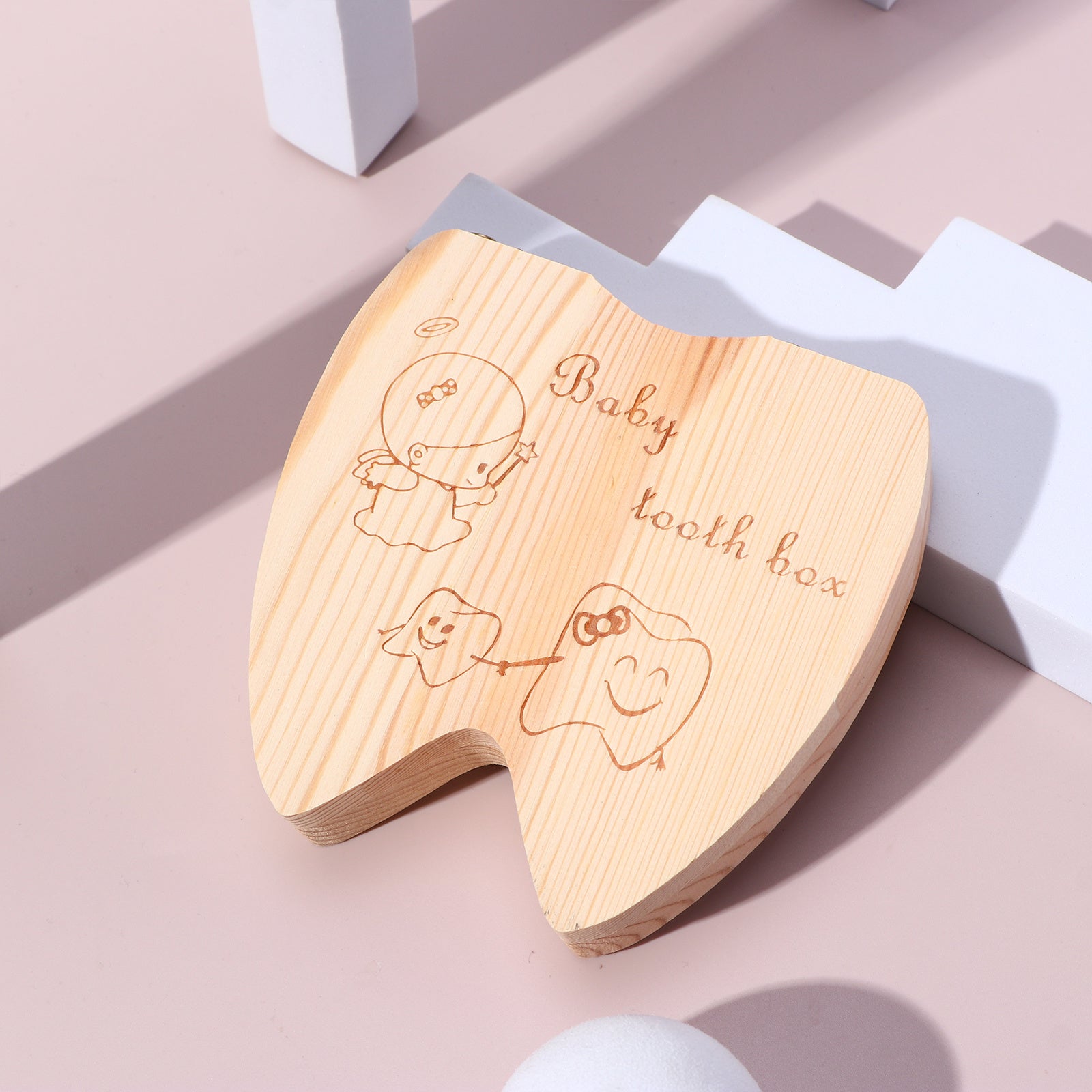 Baby & Kinder Aufbewahrungsbox aus Holz